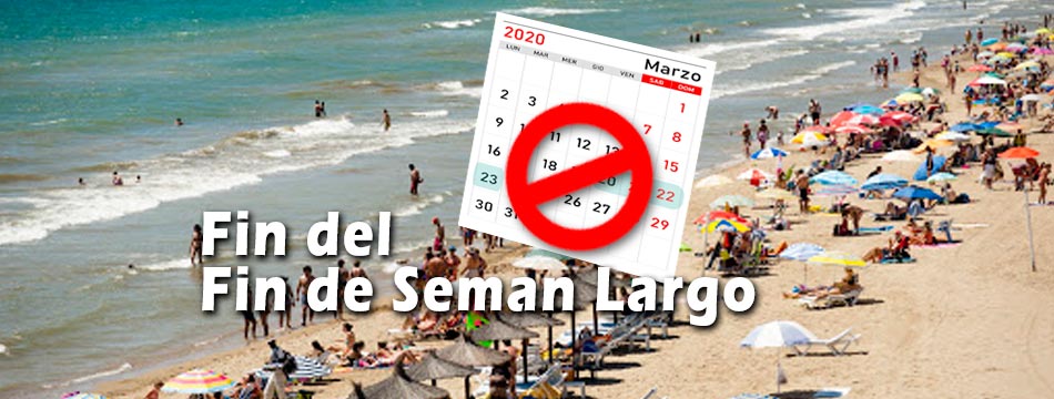 En riesgo 15 años de "fines de semana&nbsp;largos".