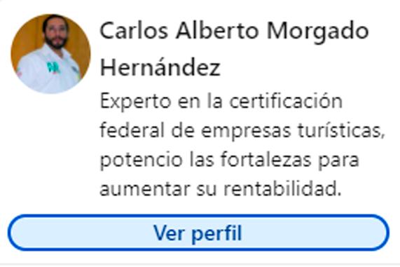 Perfil de Linkedin Carlos Alberto Morgado Hdez