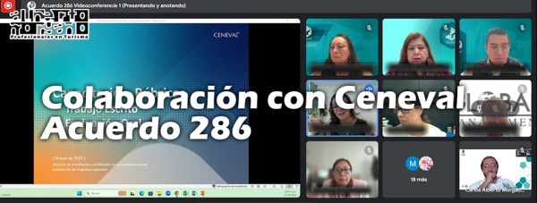 Participación con Ceneval «Acuerdo&nbsp;286»